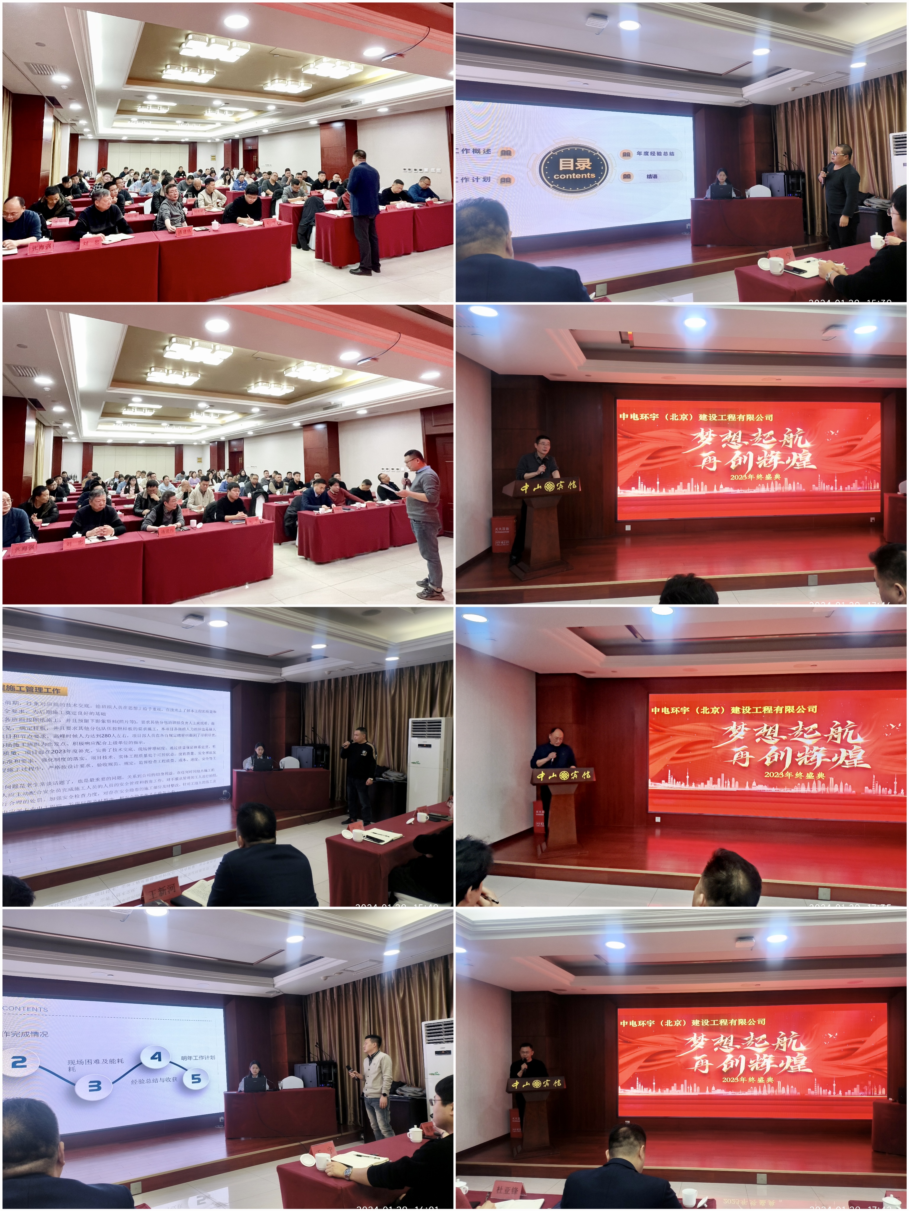 中电环宇召开2023年终述职会议(图1)